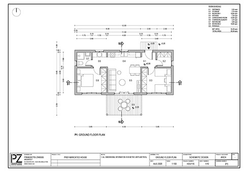 Prefabricated House 116 | Prefab Homes | Panagiotis Zakkas, Architect