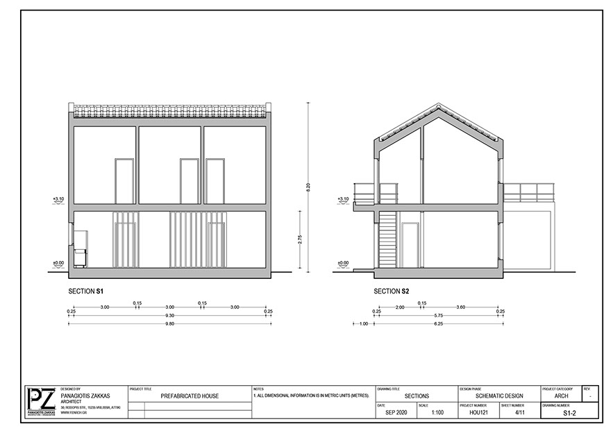 Prefabricated House 121 | Prefab Homes | Panagiotis Zakkas, Architect