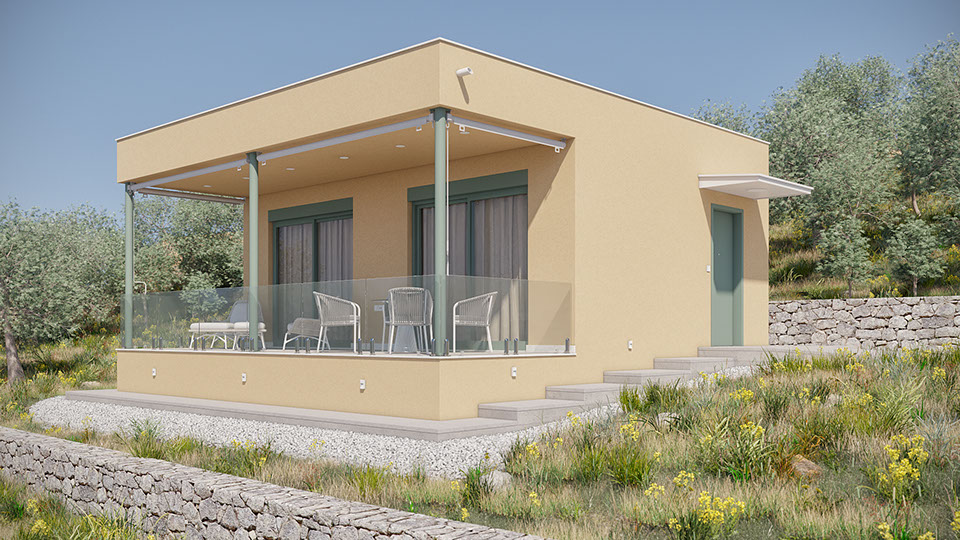 Μοντέρνα Προκάτ Σπίτια. Παναγιώτης Ζάκκας, Αρχιτέκτων Μηχανικός Ε.Μ.Π.