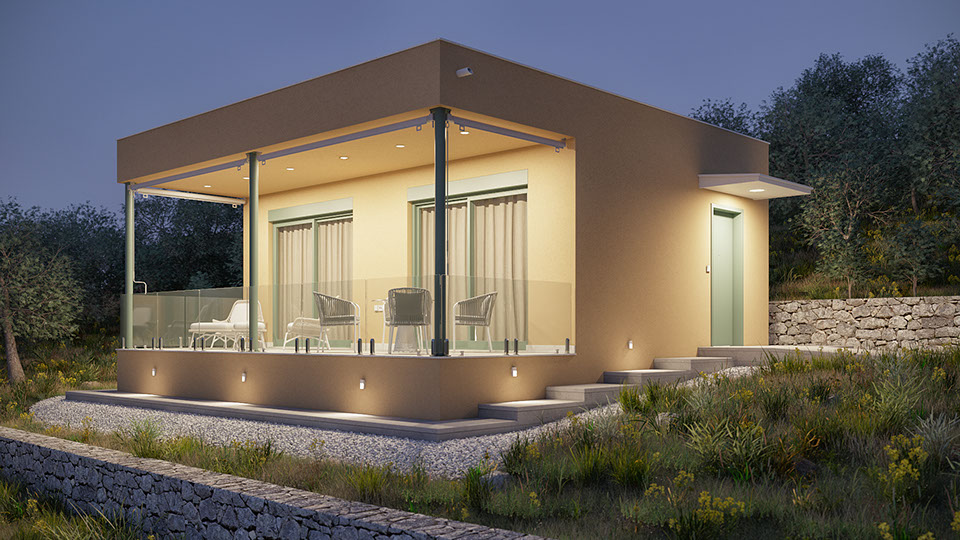 Μοντέρνα Προκάτ Σπίτια. Παναγιώτης Ζάκκας, Αρχιτέκτων Μηχανικός Ε.Μ.Π.