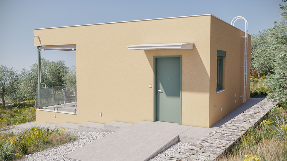 Μοντέρνα Προκάτ Σπίτια. Παναγιώτης Ζάκκας, Αρχιτέκτων Μηχανικός Ε.Μ.Π.