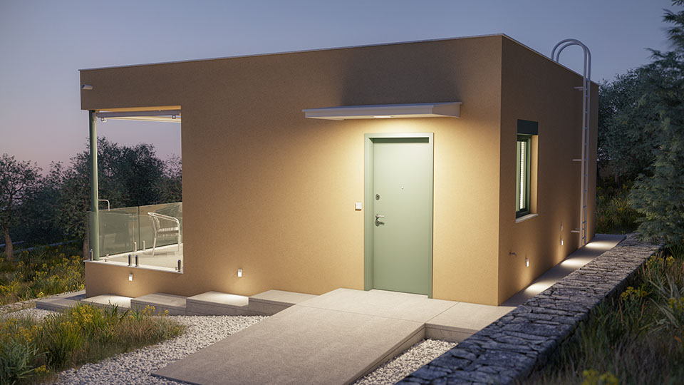 Μοντέρνα Προκάτ Σπίτια. Παναγιώτης Ζάκκας, Αρχιτέκτων Μηχανικός Ε.Μ.Π.