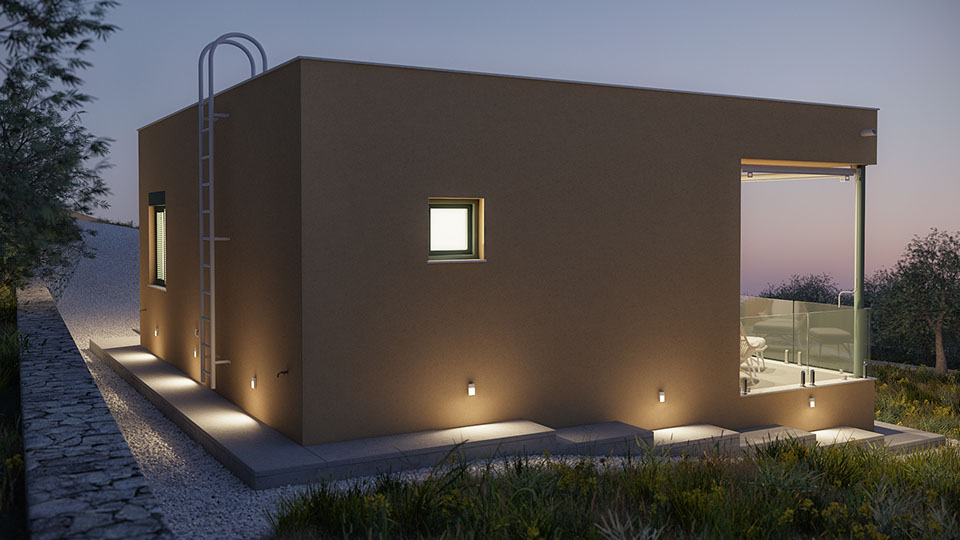 Μοντέρνα Προκάτ Σπίτια. Παναγιώτης Ζάκκας, Αρχιτέκτων Μηχανικός Ε.Μ.Π.